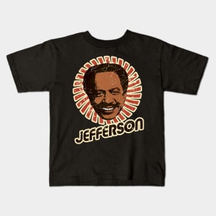 the jefferson - (Retro Vintage) Kids T-Shirt